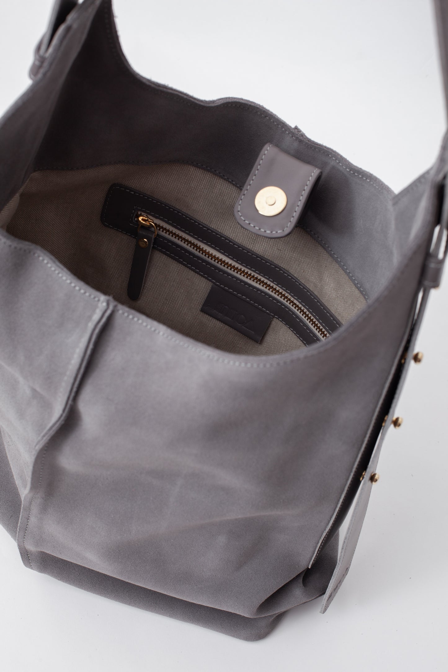 CARLA CROSS Crossbody Bag Seagull Grey