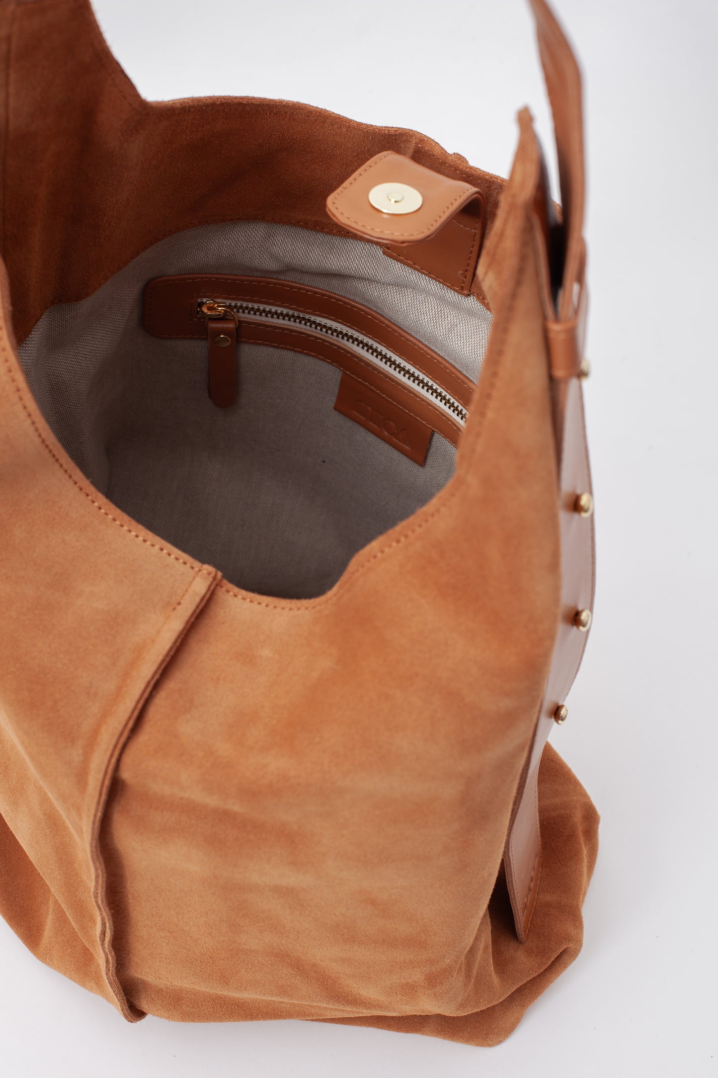 CARLA CROSS Crossbody Bag Caramel Nature
