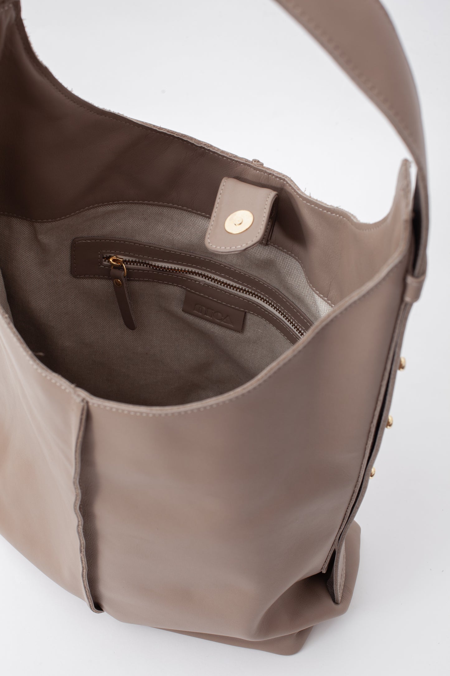 CARLA Hobo Bag Macadamia