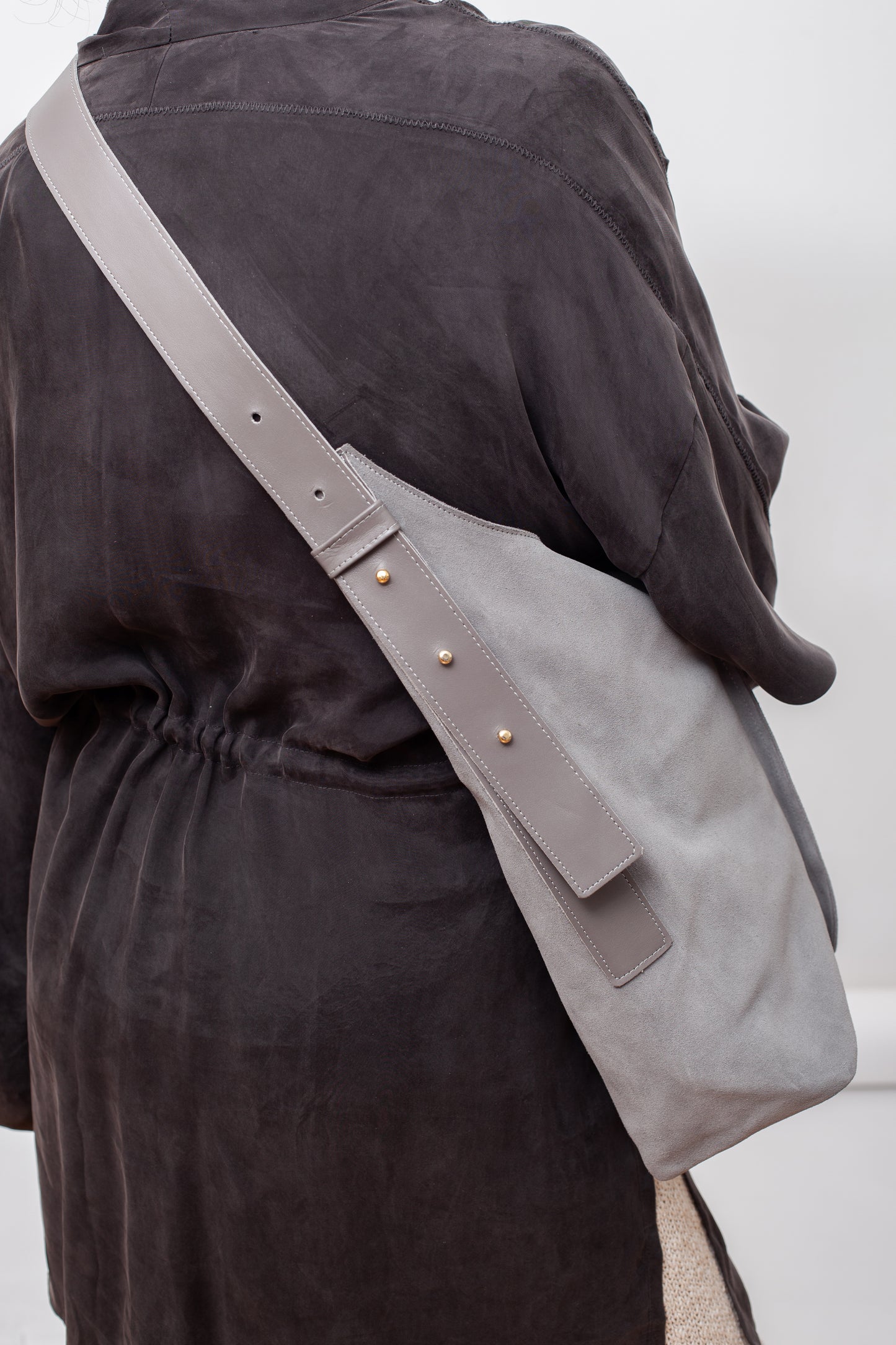 CARLA CROSS Crossbody Bag Seagull Grey