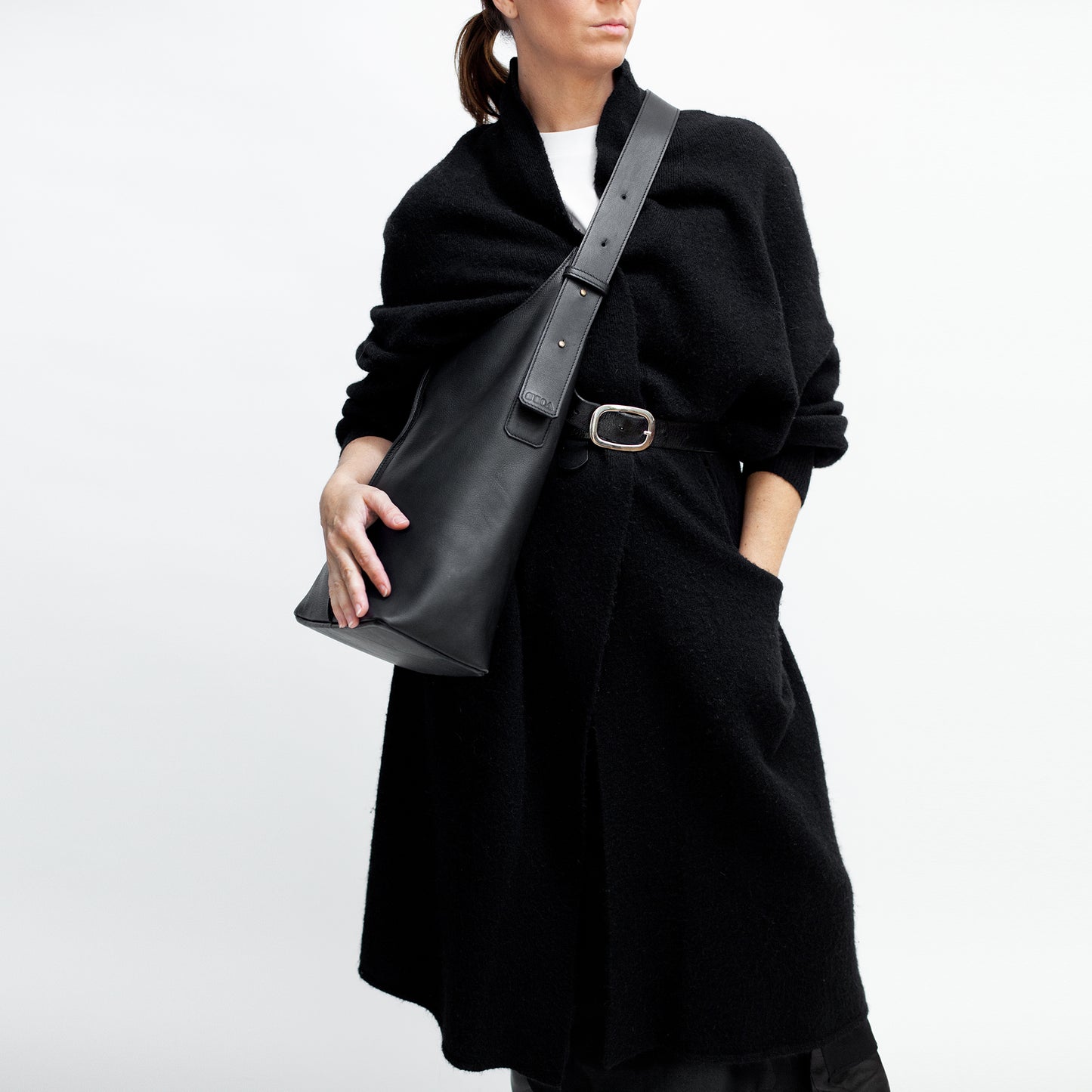 CARLA Hobo Bag Black
