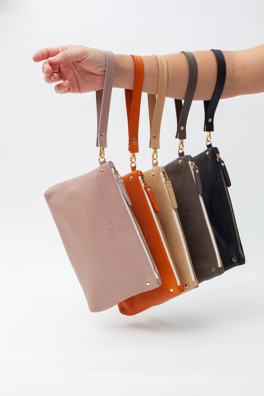 MINETTIS Clutch Champagne