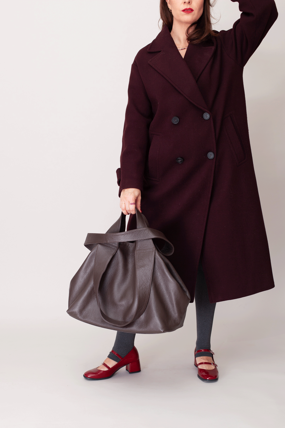 MINA Shopper Cioccolato