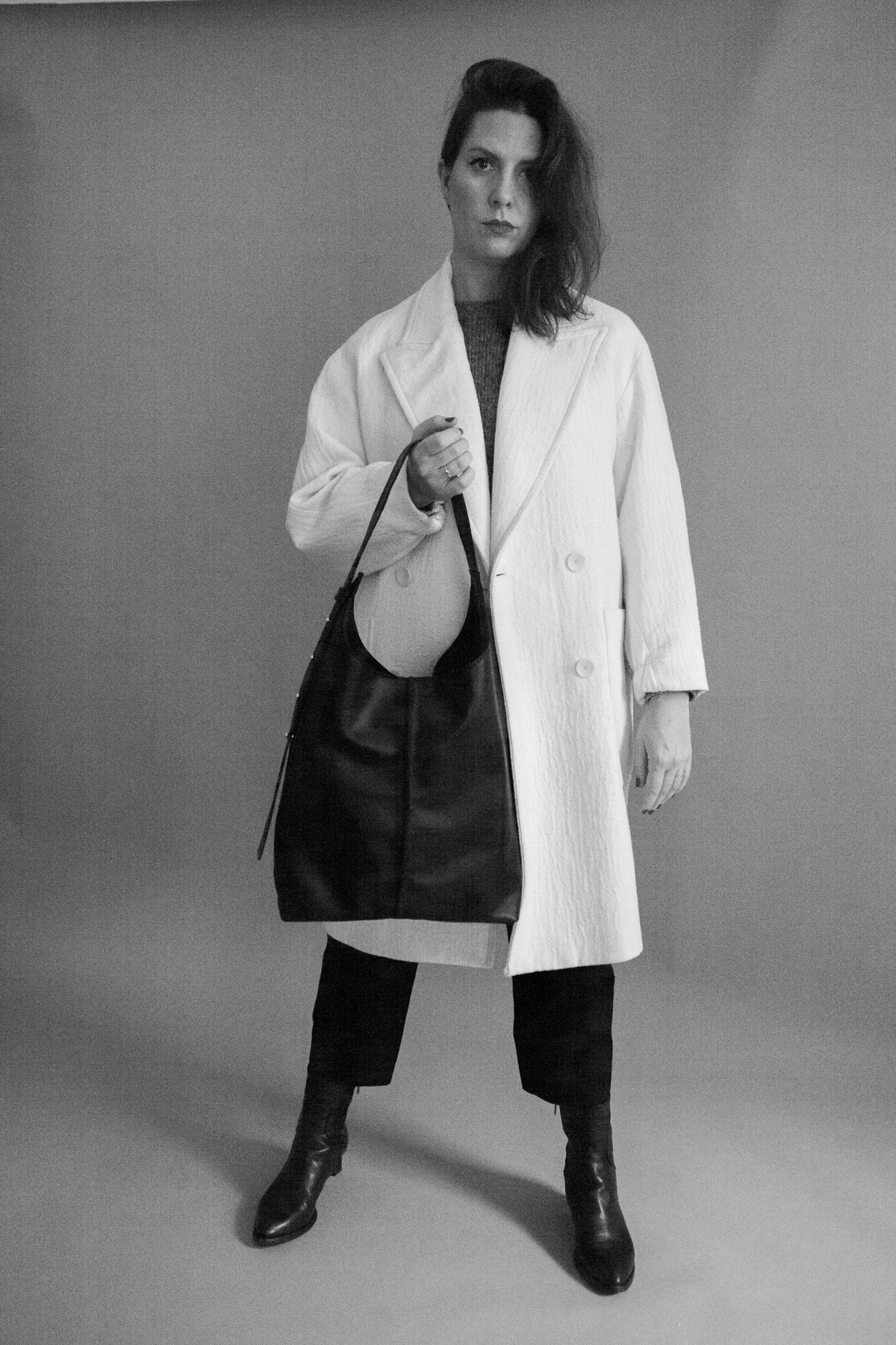 CARLA Hobo Bag Black