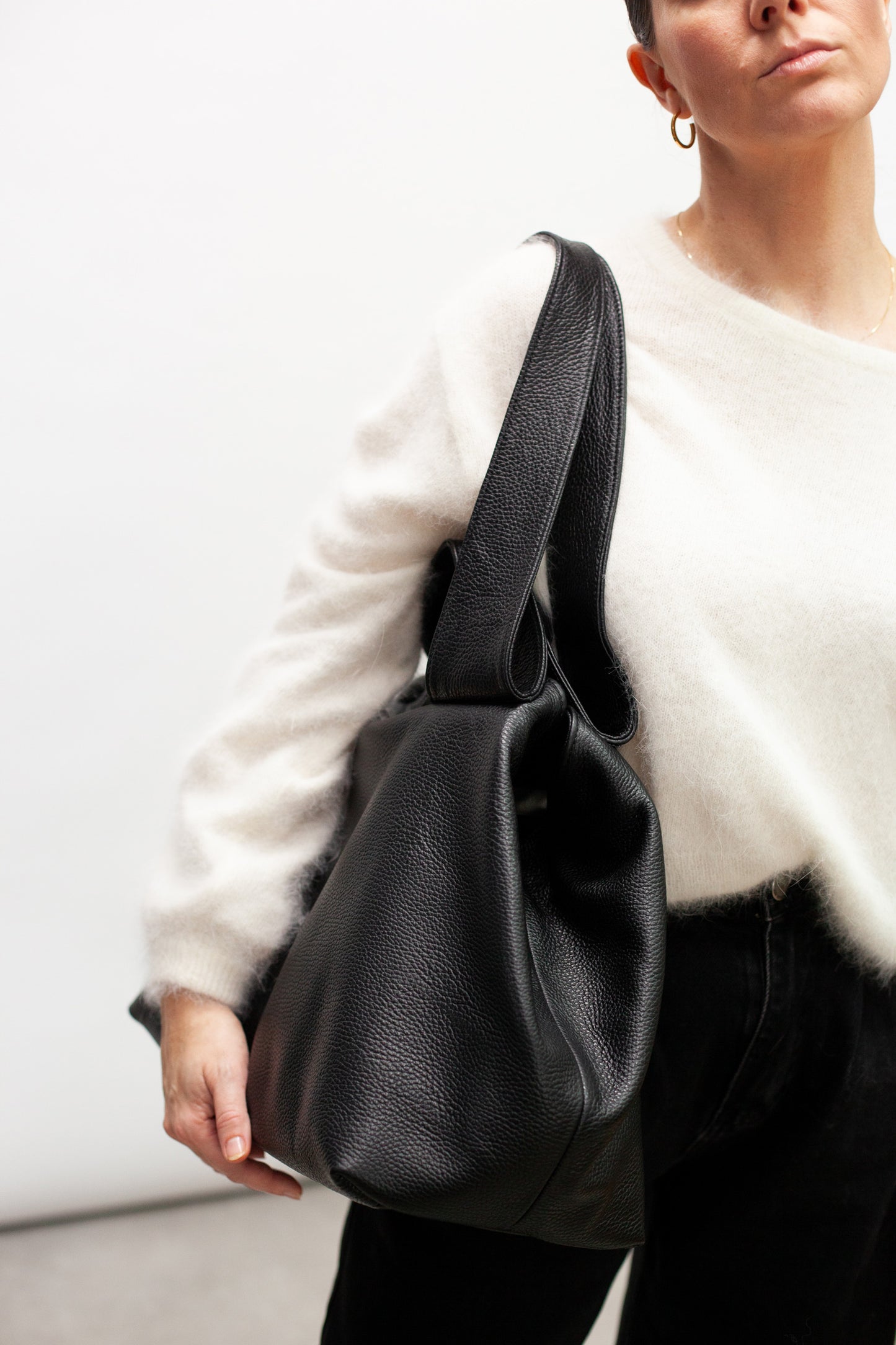 MINA Shopper Black