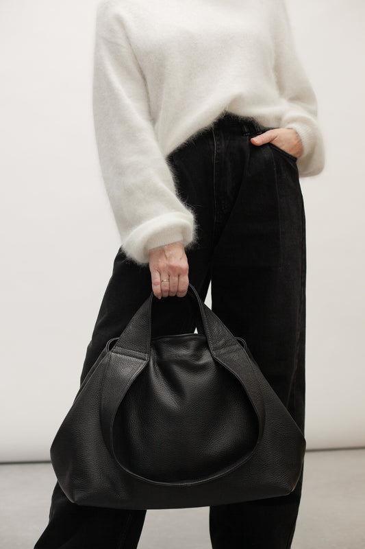 MINA Shopper Black